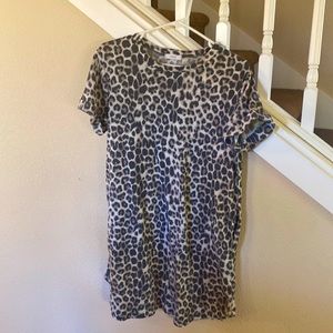 Cherish brand, cheetah knit, size large, has pockets